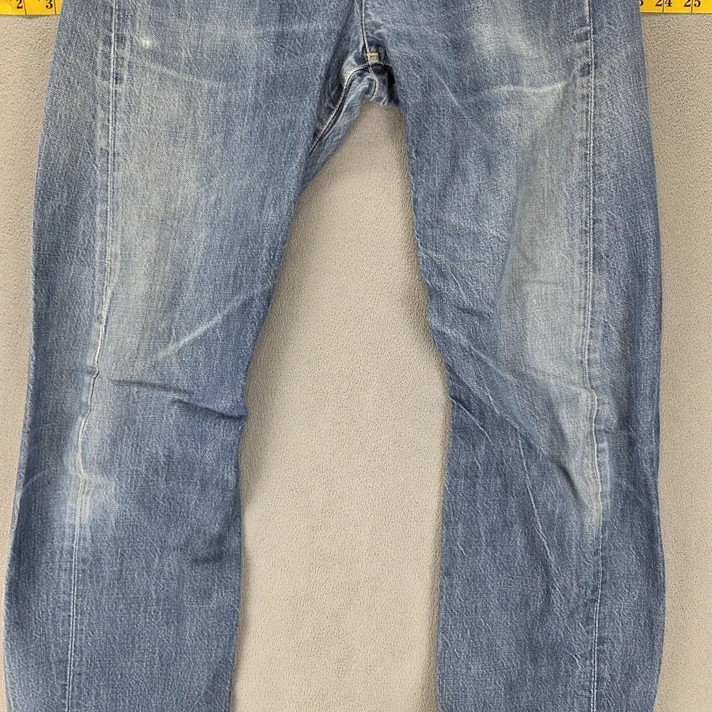 Vintage Levis Engineered Jeans Mens 30x32 Blue Twisted Button Fly Medium Wash